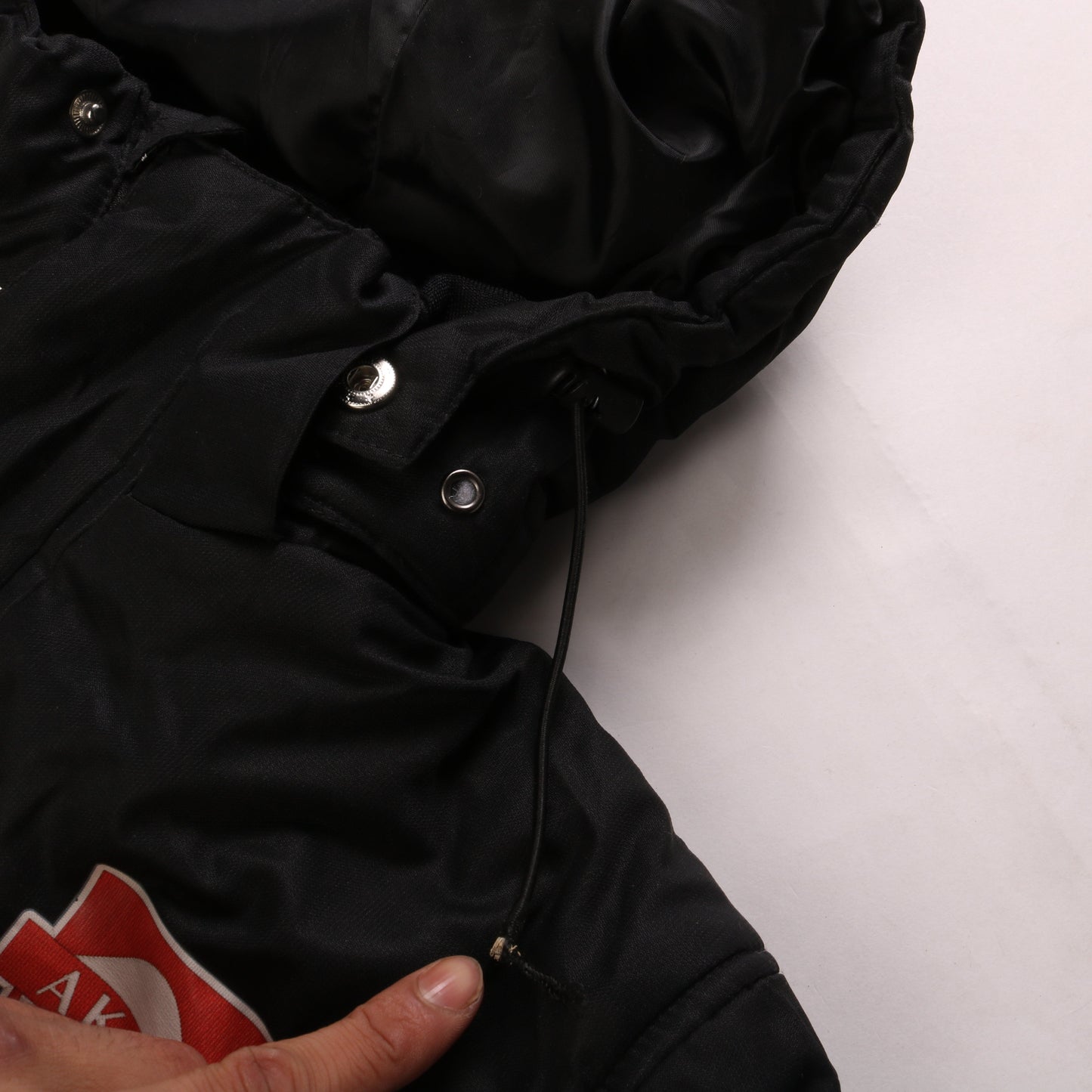 Umbro Boys Black 13-14 Years Hooded Long Puffer Coat Football Team Jacket