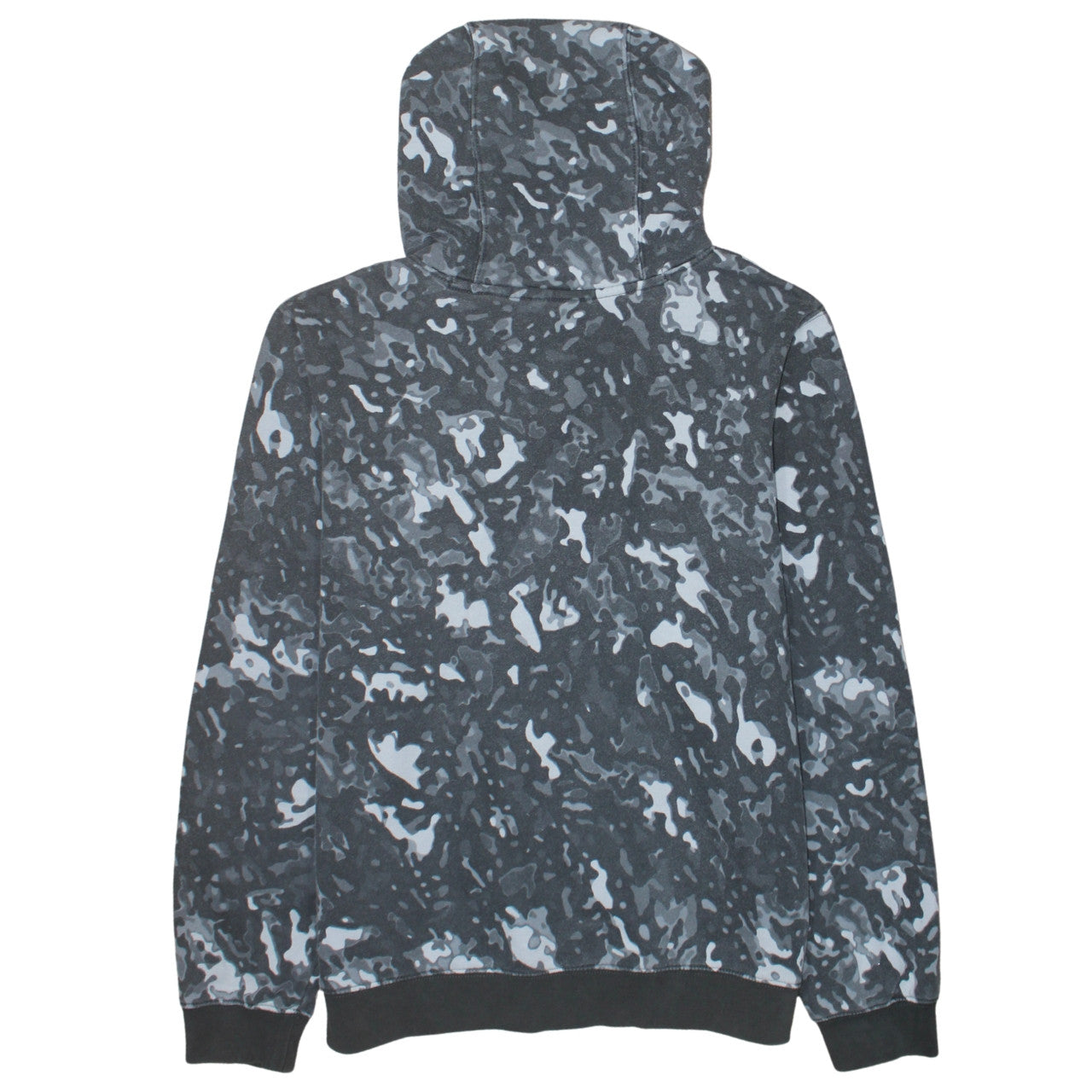 Nike Men’s Black Camo Pullover Hoodie Small Sportswear Fleece