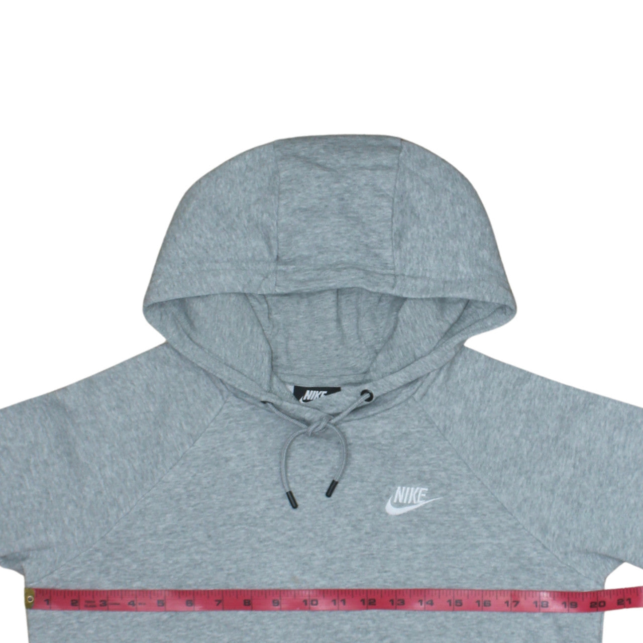 Nike Men's Grey Pullover Hoodie Small Regular Fit Sportswear