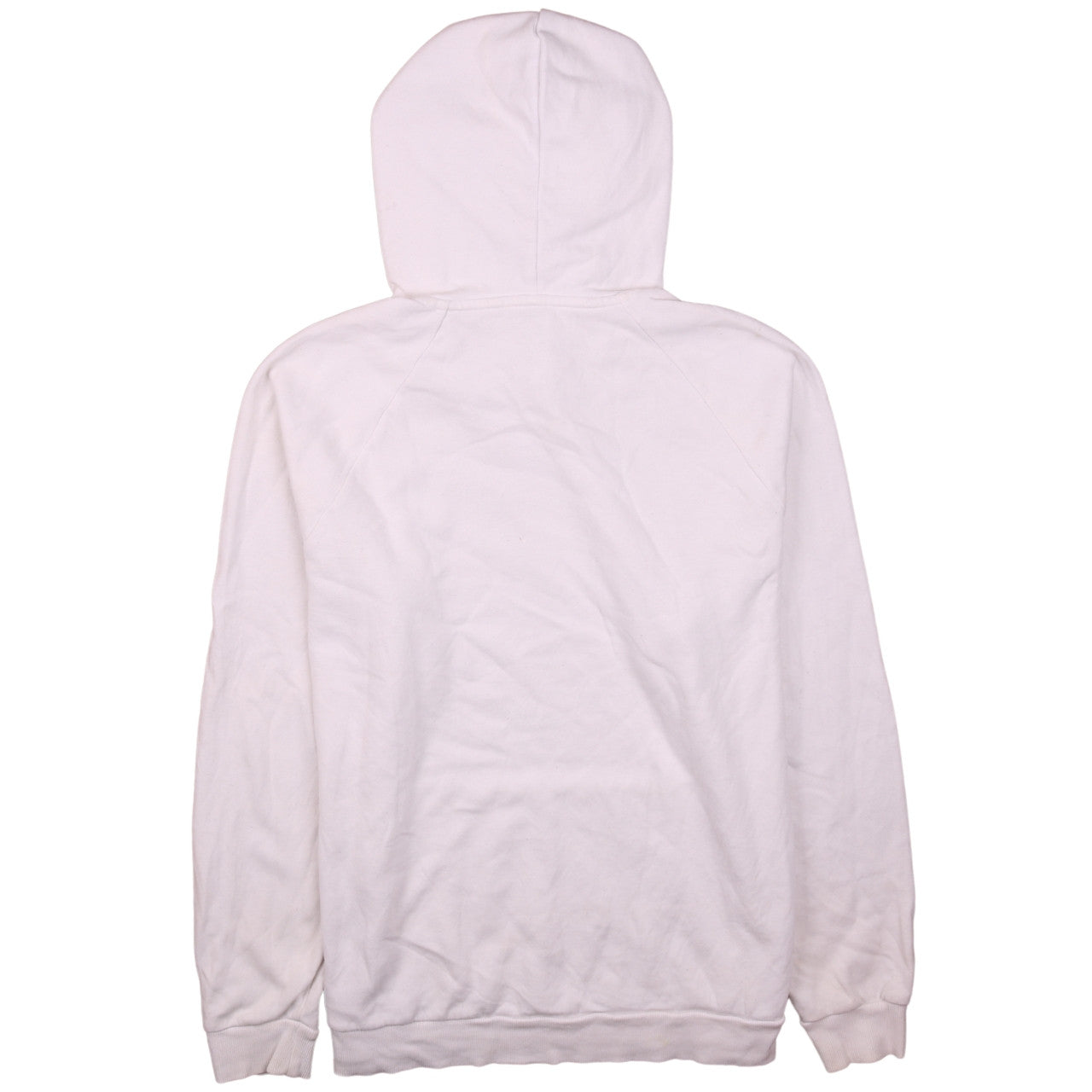 Under Armour Men's White ColdGear Pullover Hoodie Size L Loose Fit