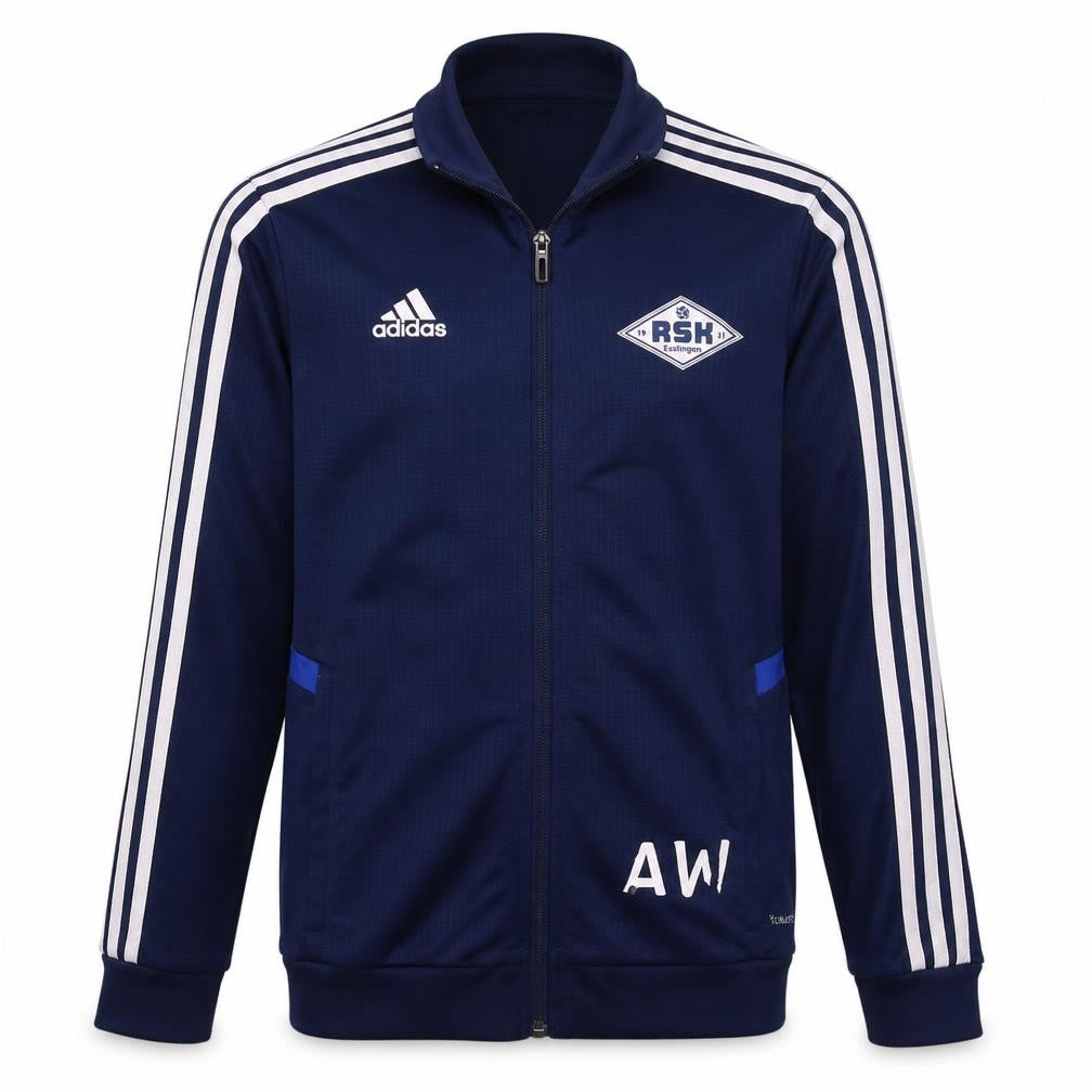 Adidas Boys Blue Full Zip Training Sweatshirt 11-12 Years