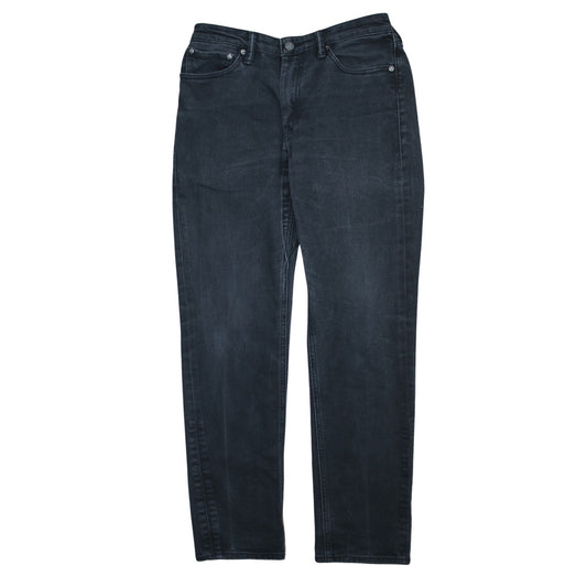 Levi’s Men Black 511 Slim Fit Dark Wash Straight Jeans W30 L32