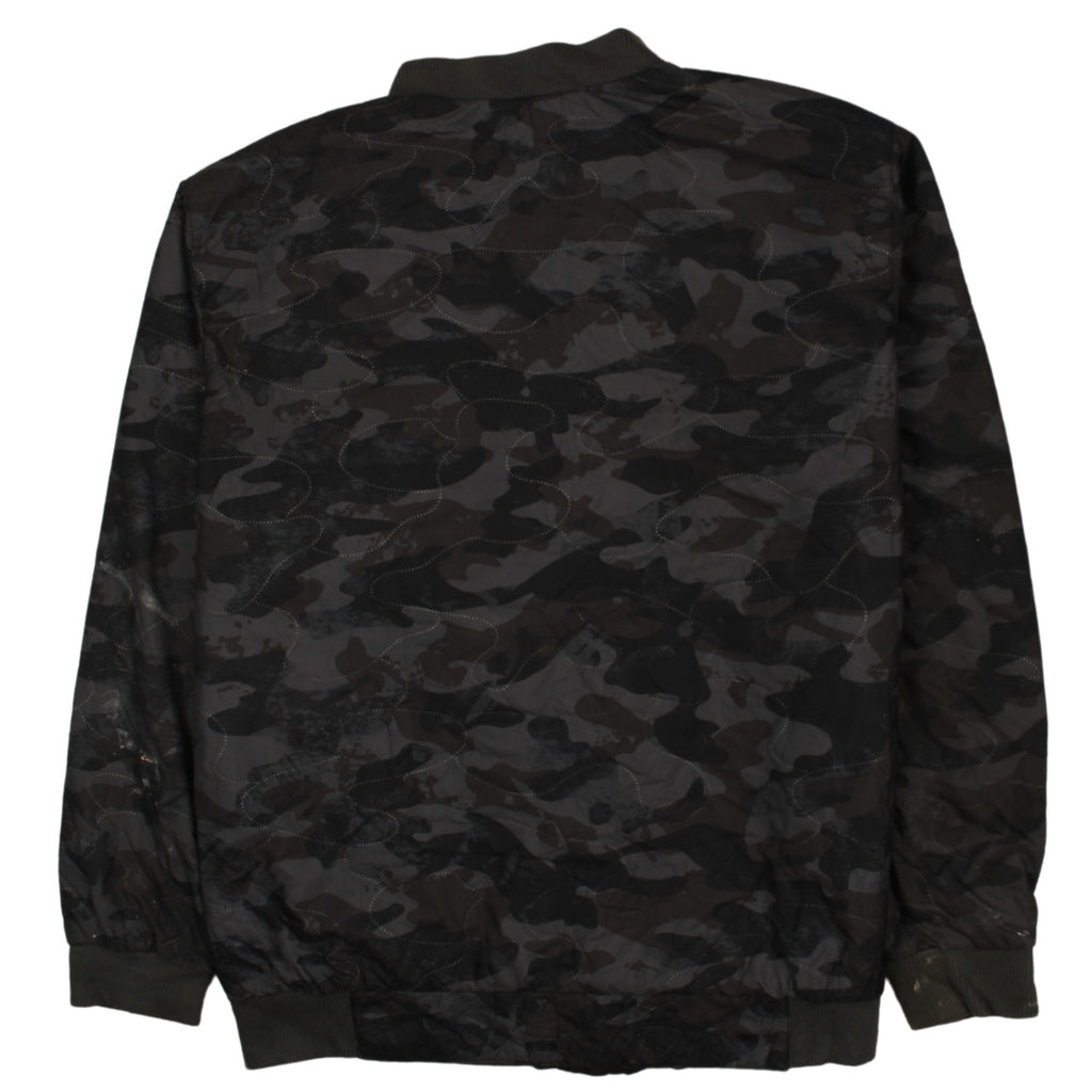 Columbia Men's Black Camouflage XL Bomber Jacket Thermal Coil