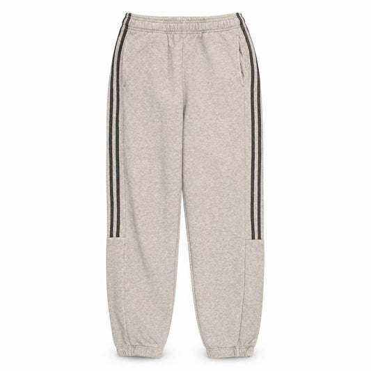 Adidas Boys Grey Jogger Trousers 13-14 Years Elastic Waist Fleece Tracksuit Bottoms