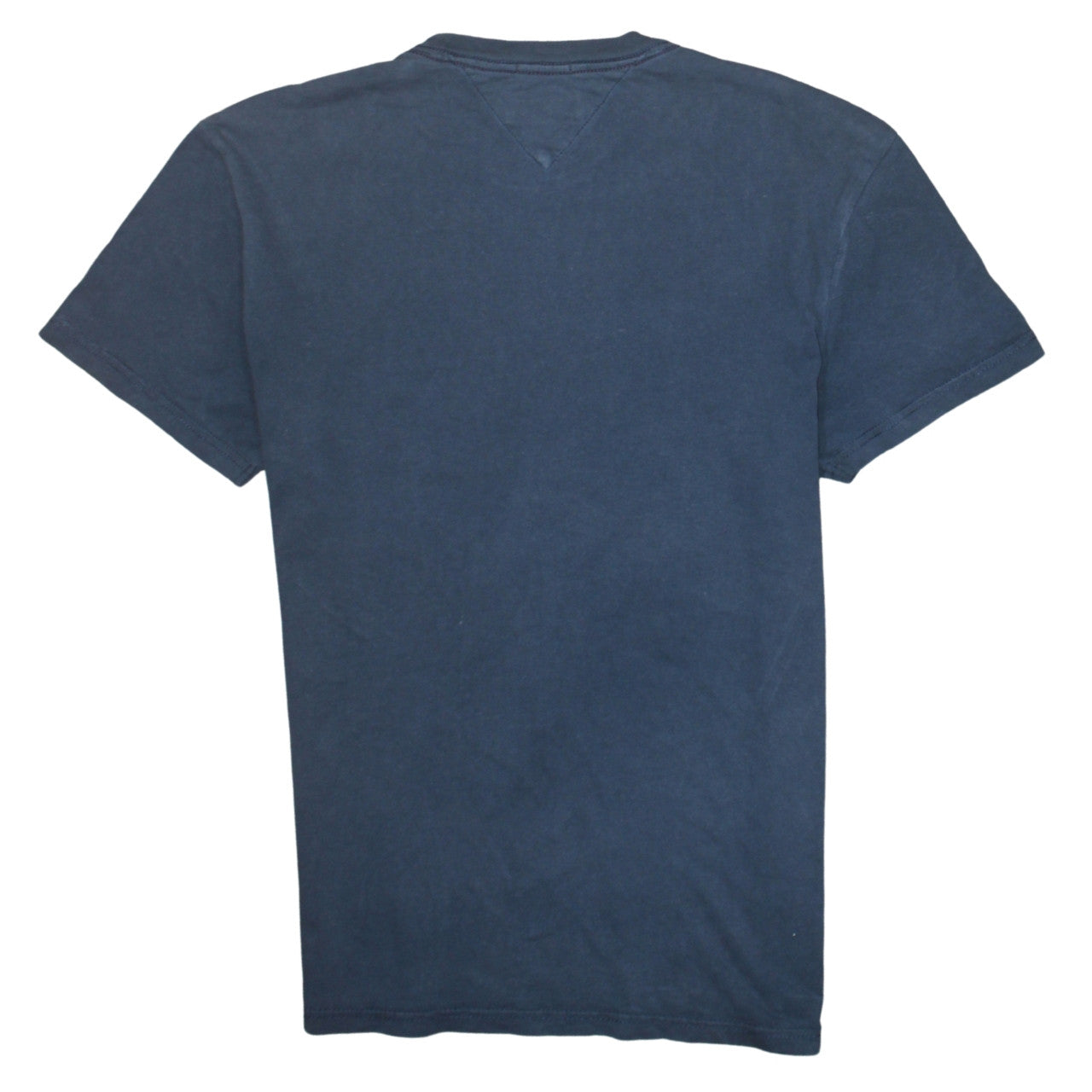 Tommy Jeans Men's Blue Regular Fit Logo Cotton T-Shirt Size S