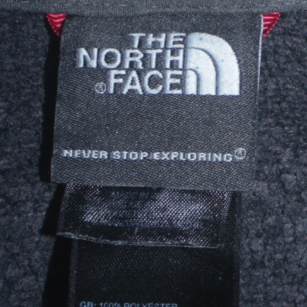 The North Face Men's Grey Fleece Full Zip Outdoor Jacket M