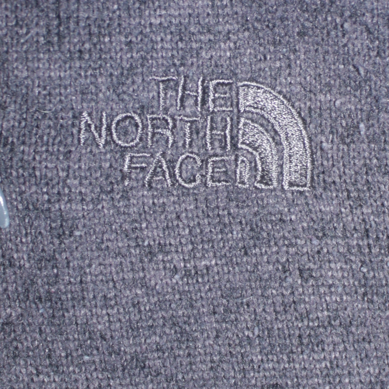 The North Face Men's Grey Fleece Full Zip Outdoor Jacket M