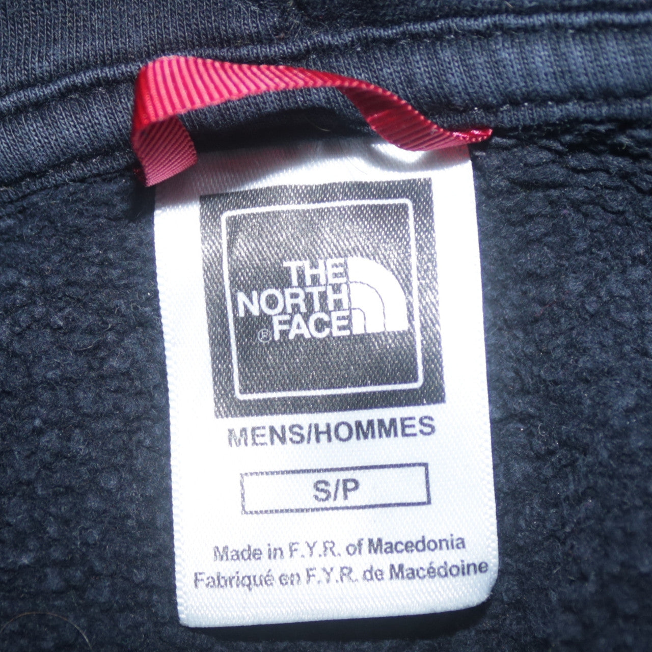 The North Face Men's Black Pullover Hoodie Size S Fleece Sweatshirt