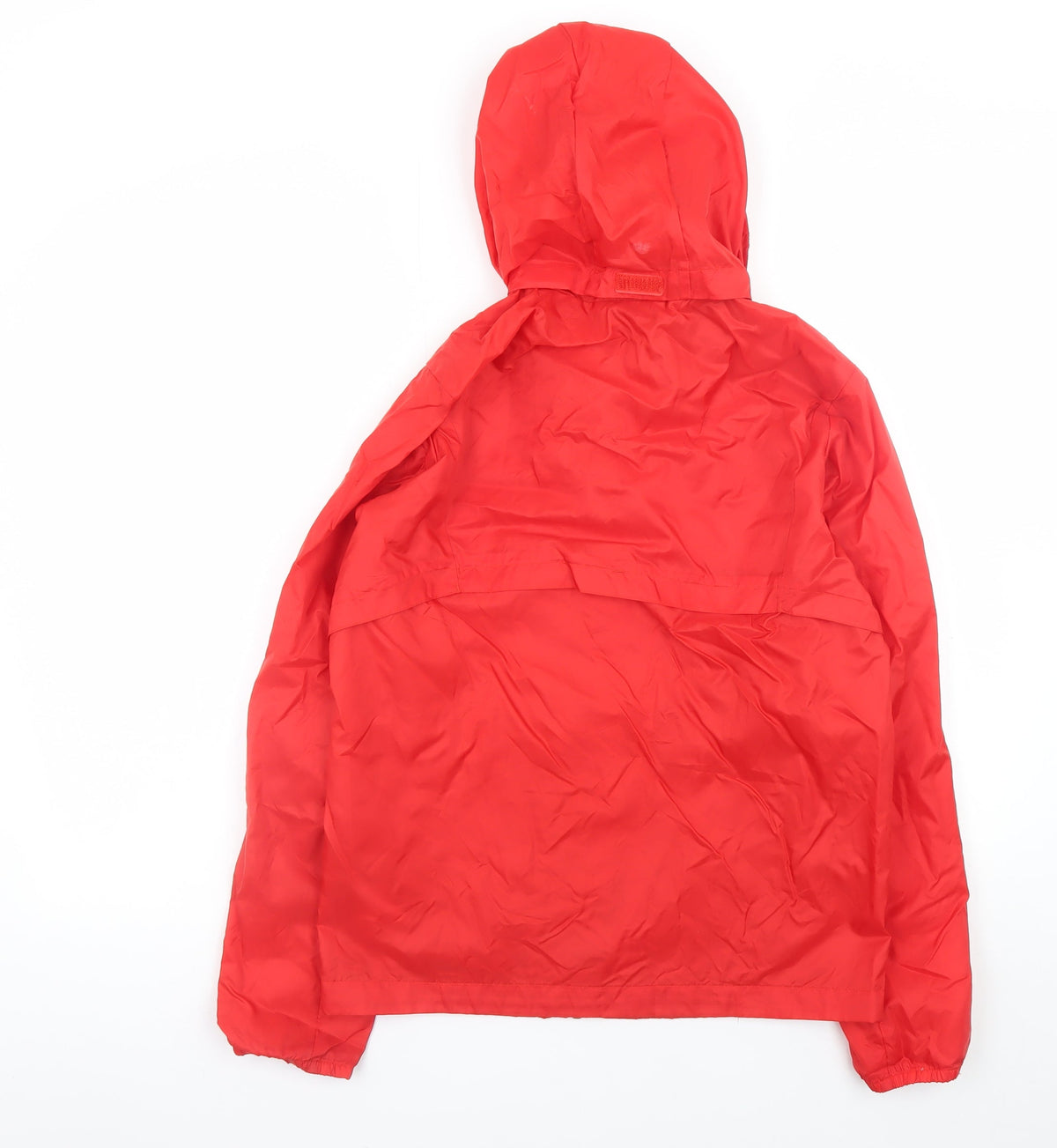 Puma Boys Red Hooded Windbreaker Jacket 14 Years Lightweight Zip Up