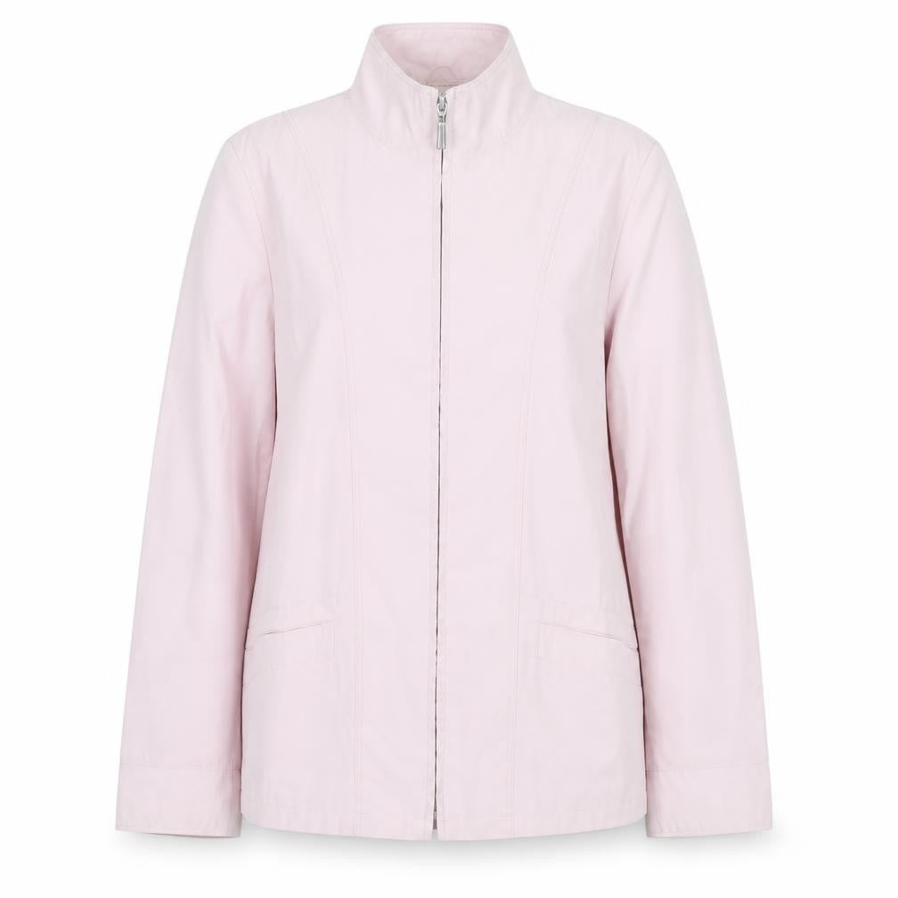 Debenhams Women Pink Size 12 Cotton Blend Zip Jacket