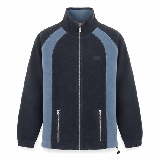 Cotton Traders Men's Blue Fleece Full Zip Jacket Size S