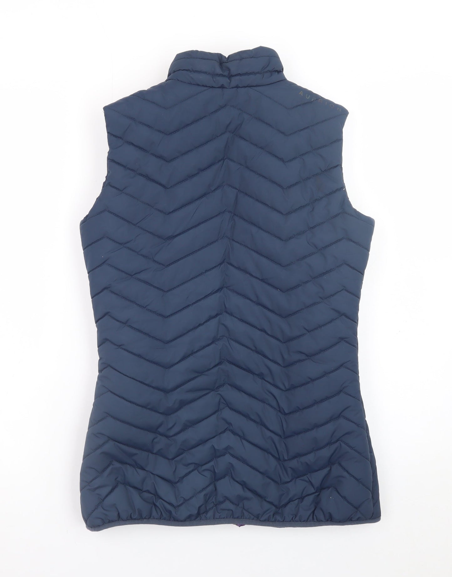 Aubrion Women's Blue Quilted Puffer Waistcoat XS
