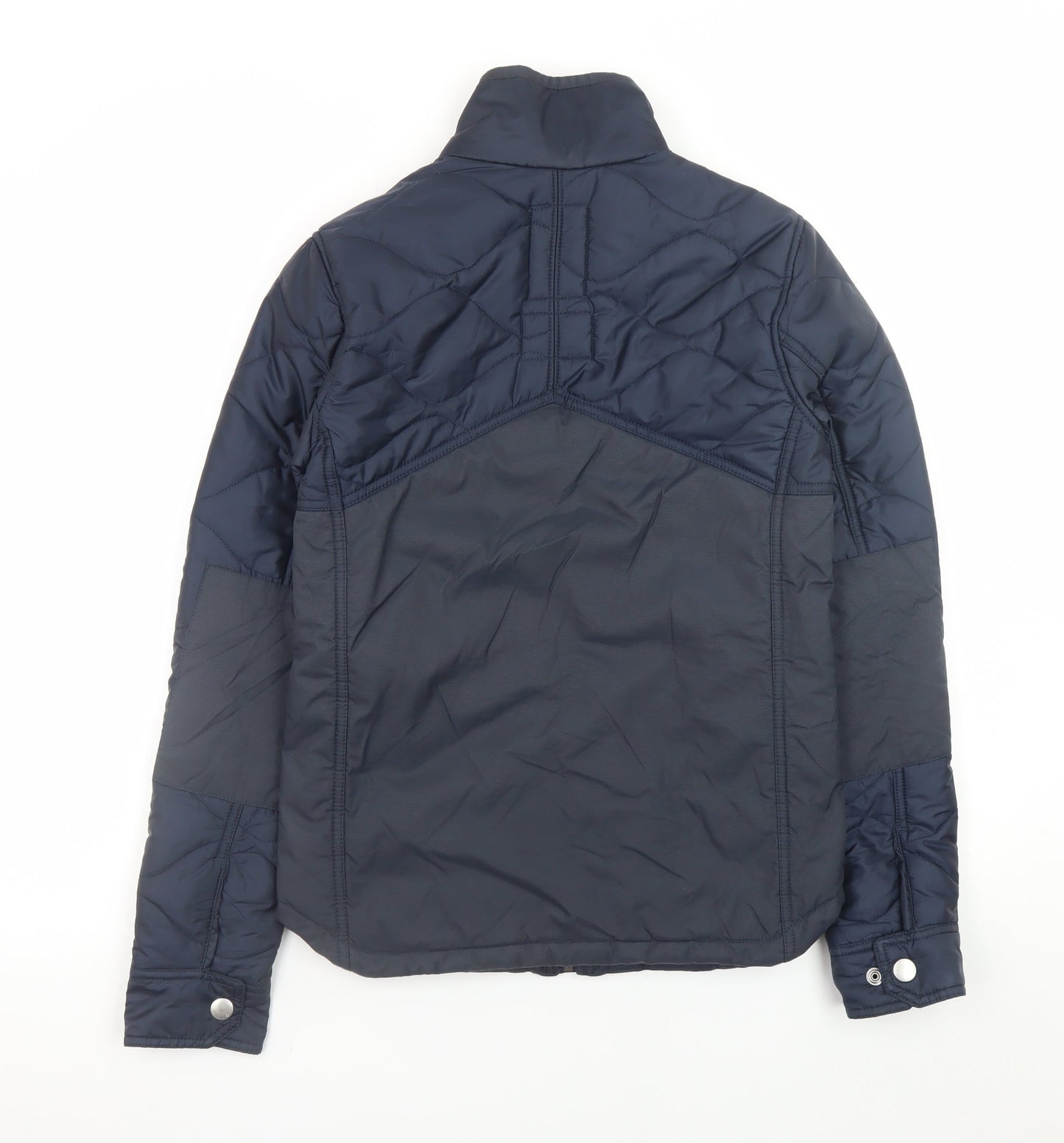 G-Star RAW Women's Blue Quilted Puffer Jacket Size M
