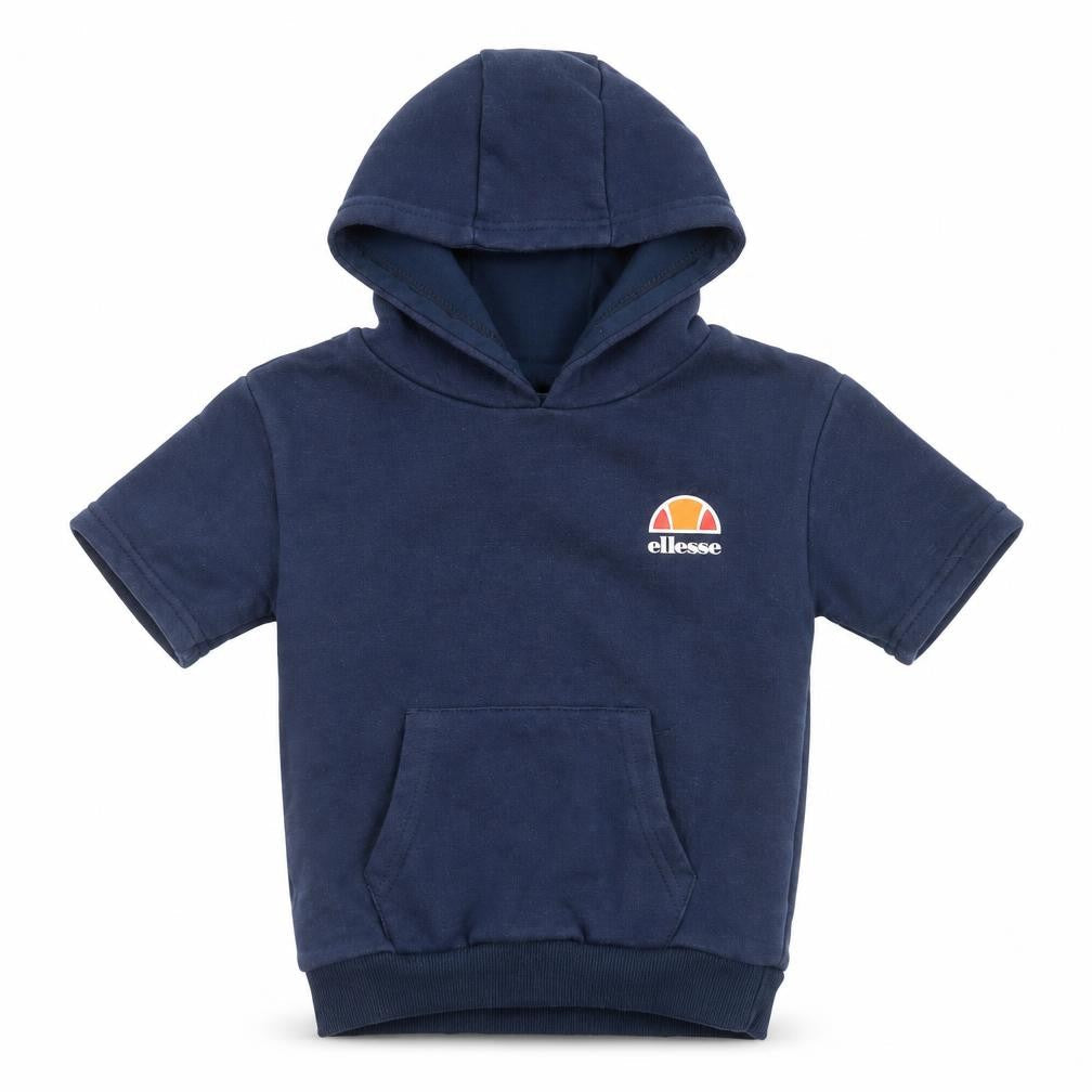 Ellesse Boys Blue Short Sleeve Pullover Hoodie Size 5-6 Years