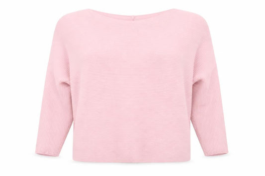 Lace Label Womens Pink XS Relaxed Knit Pullover Jumper