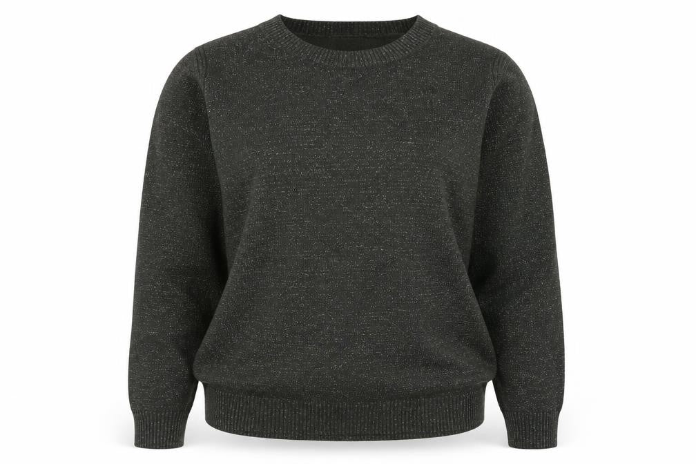 Marks & Spencer Women’s Green Crew Neck Acrylic Knit Jumper M