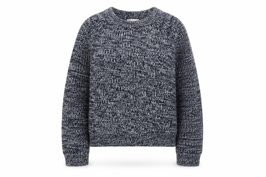 H&M Women’s Grey Chunky-Knit Pullover Jumper Size 12