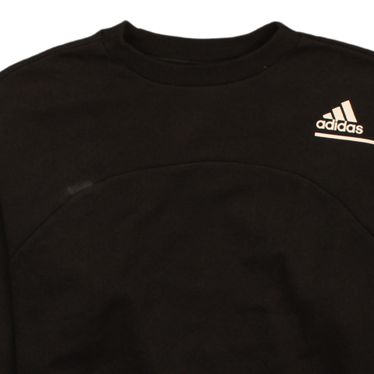 Adidas Men's Black Crew Neck Pullover Sweatshirt Size L
