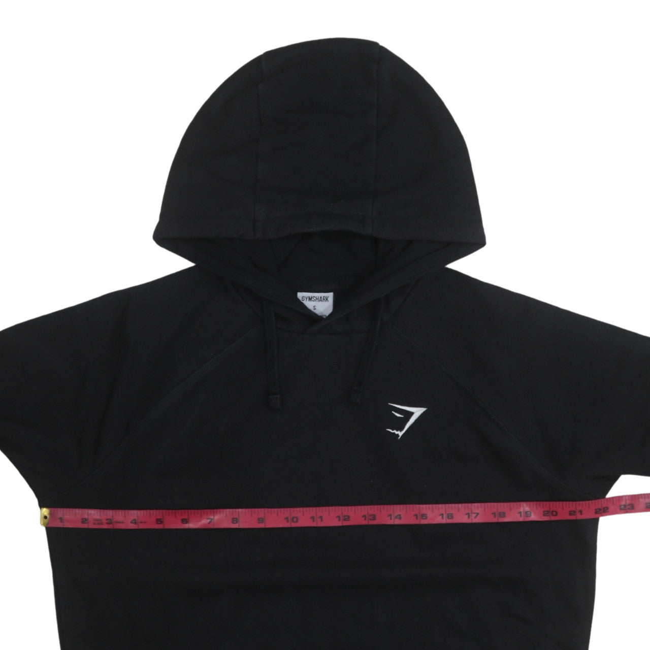 Gymshark Men's Black Pullover Hoodie Size S Regular Fit