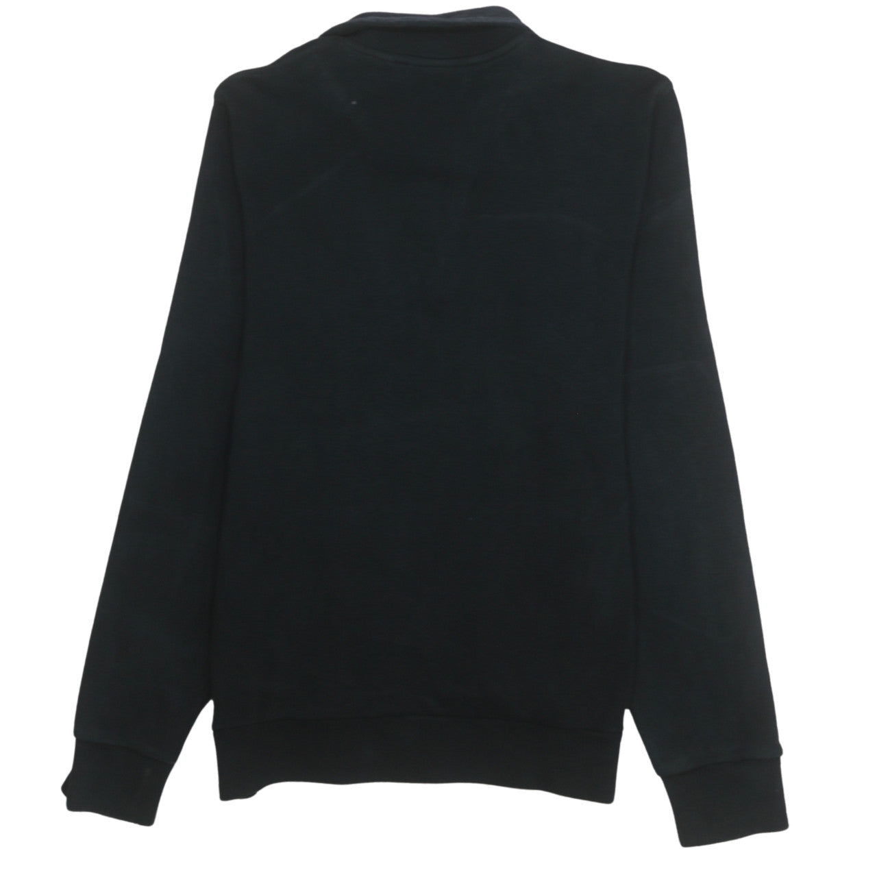 Lacoste Men's Black Cotton 1/4 Zip Sweatshirt Size M
