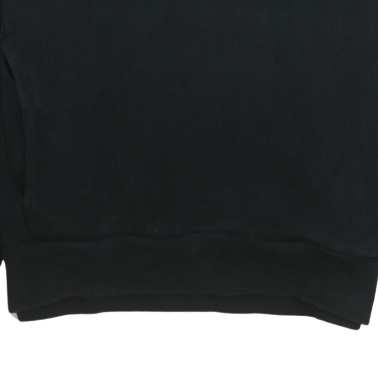 Lacoste Men's Black Cotton 1/4 Zip Sweatshirt Size M