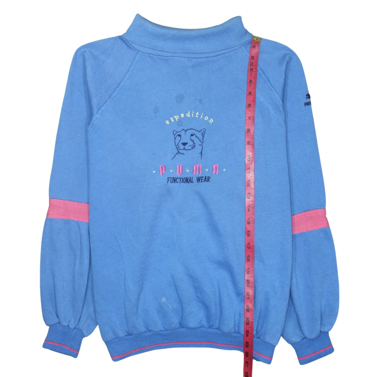 Puma Women Blue XL Expedition Functional Wear Sweatshirt Pullover