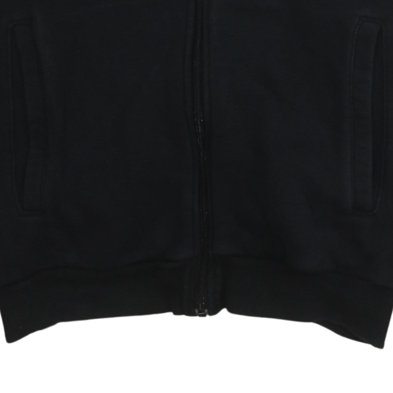 Adidas Men's Black Full Zip Hooded Fleece Hoodie Size M