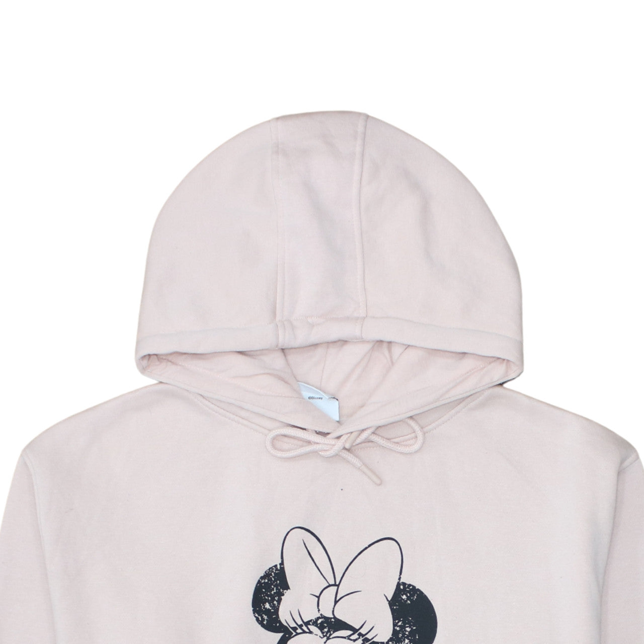Disney Minnie Mouse Women's Beige Pullover Hoodie Size L