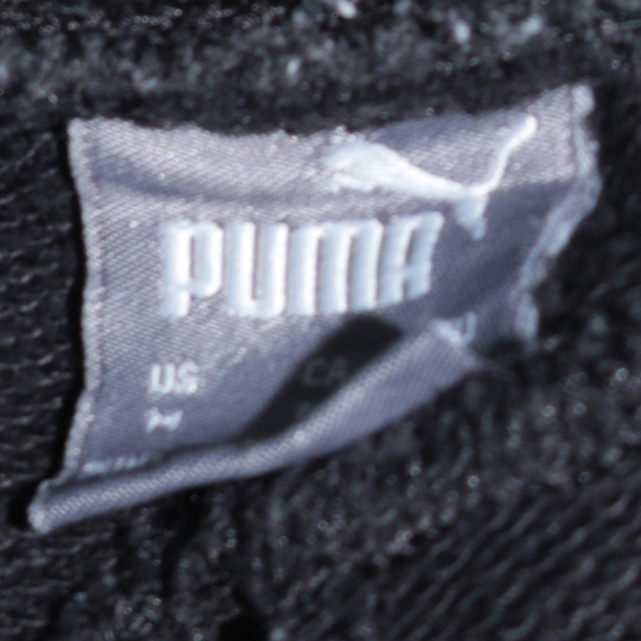 Puma Men's Black Jogger Trousers M Regular Fit Side Stripe