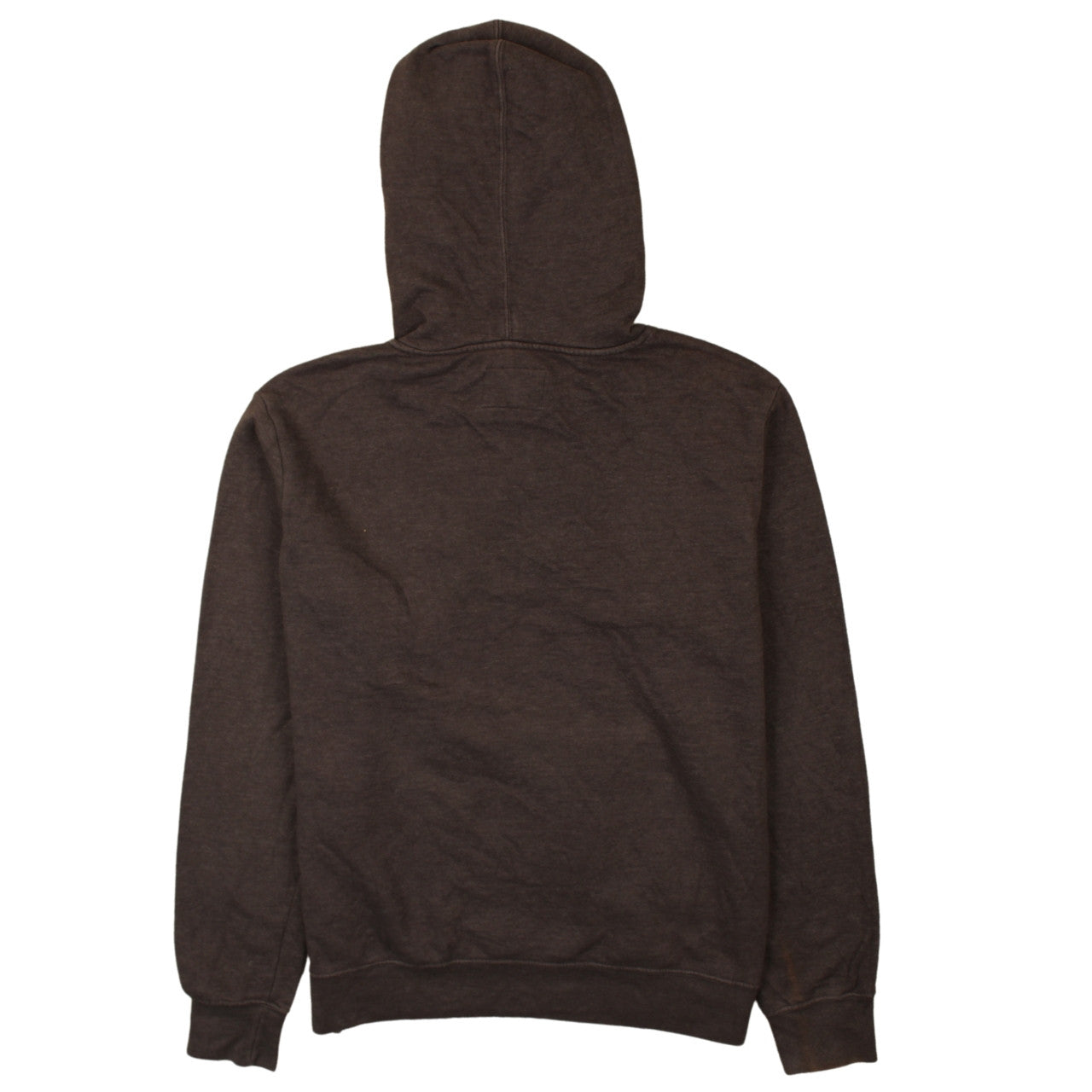 Champion Men's Brown Pullover Hoodie M Logo Fleece Sweatshirt