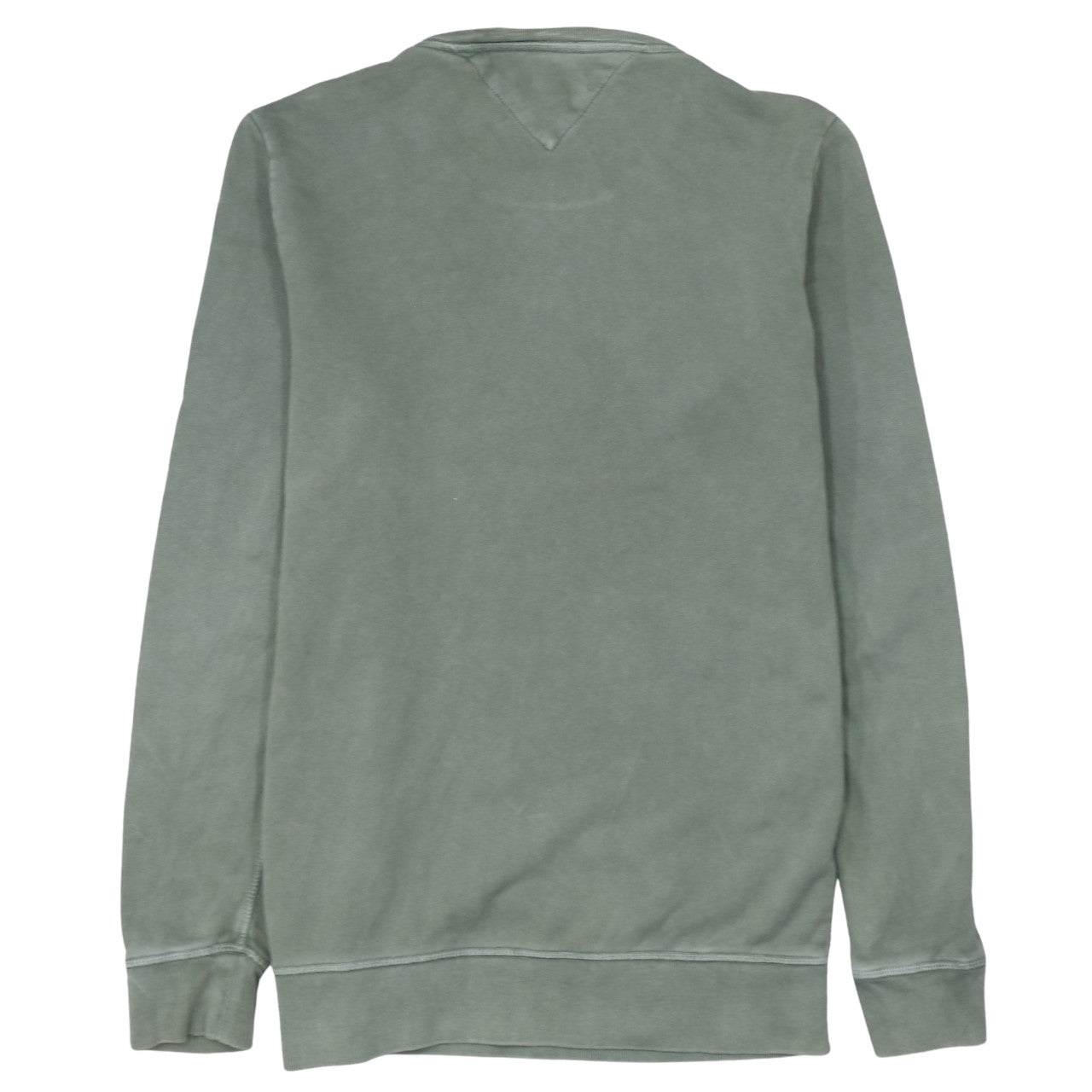 Tommy Hilfiger Men’s Green Logo Pullover Sweatshirt Size S