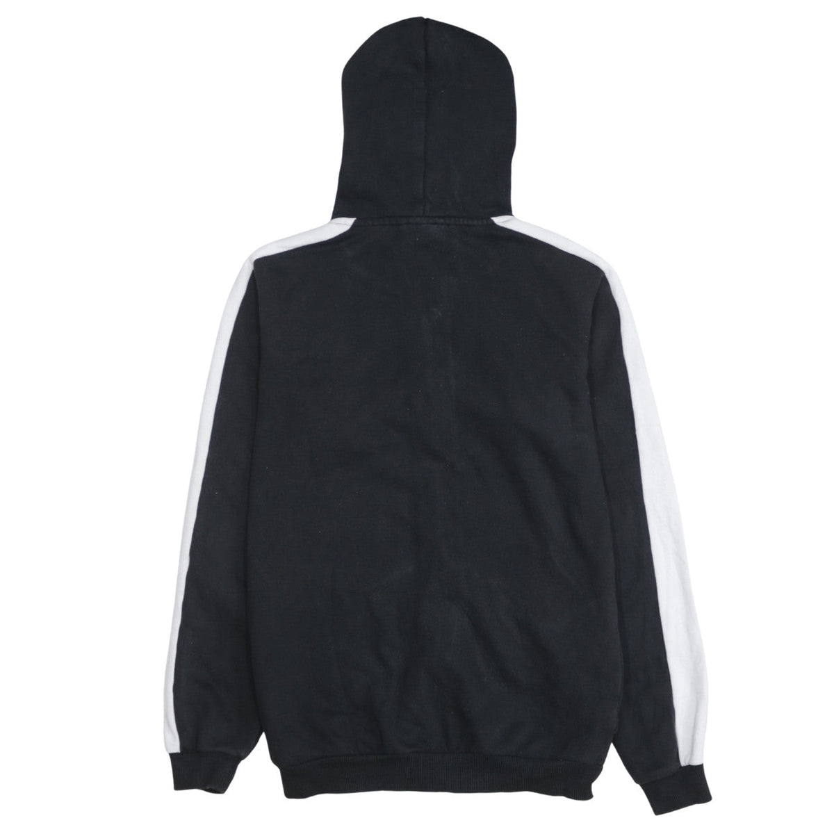 Puma Boys Black Full Zip Hoodie 15-16 Years Sportswear Logo Cotton Blend