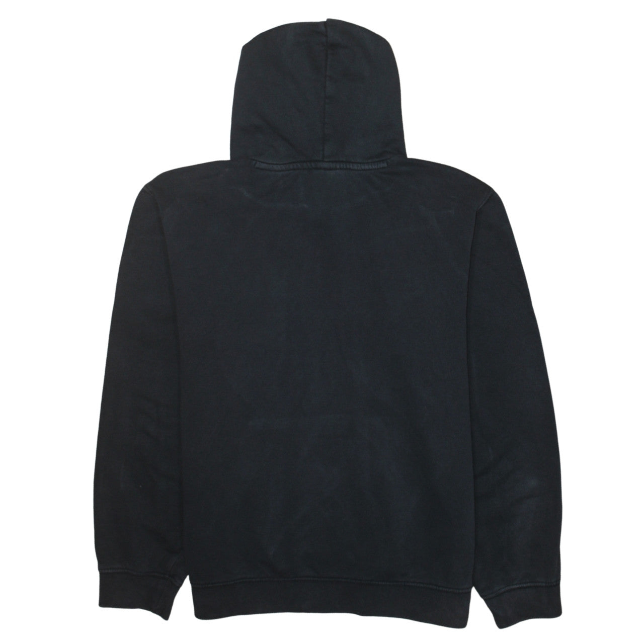 Champion Men's Black Pullover Hoodie Medium Logo Fleece Sweatshirt