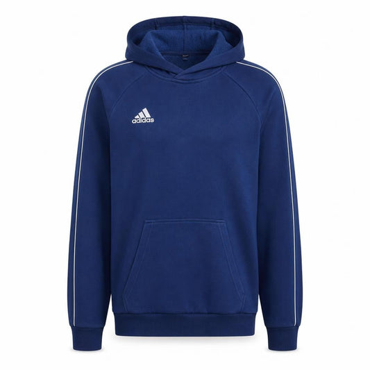 Adidas Men's Blue Pullover Hoodie Small Regular Fit Sports Fleece