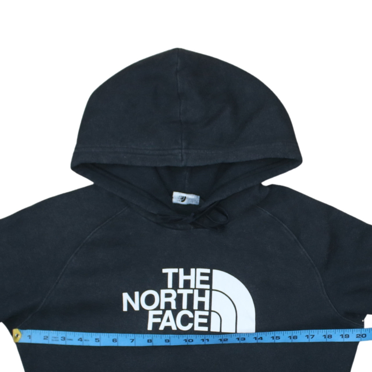 The North Face Womens Black Pullover Hoodie Size M Cotton Blend