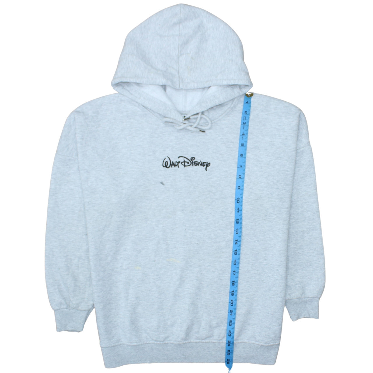 Disney Mickey & Friends Grey Hoodie Women 12-14 Medium Pullover