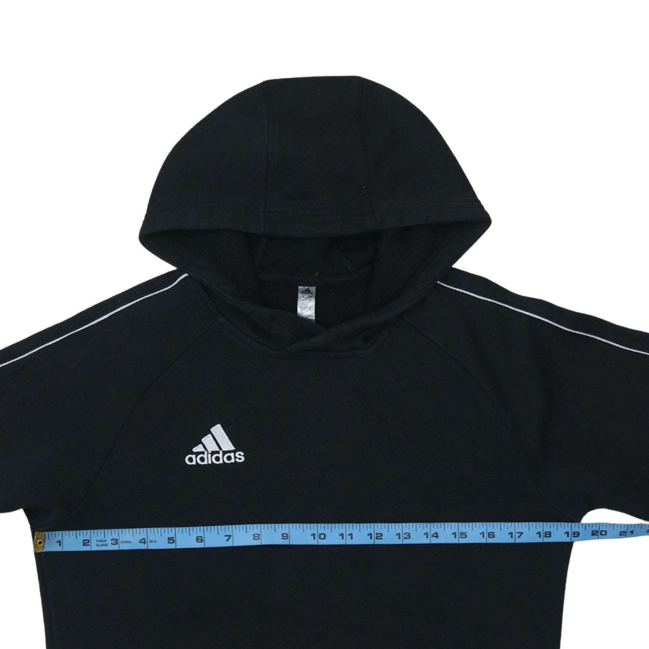 Adidas Men's Black Pullover Hoodie Small Fleece Sportswear