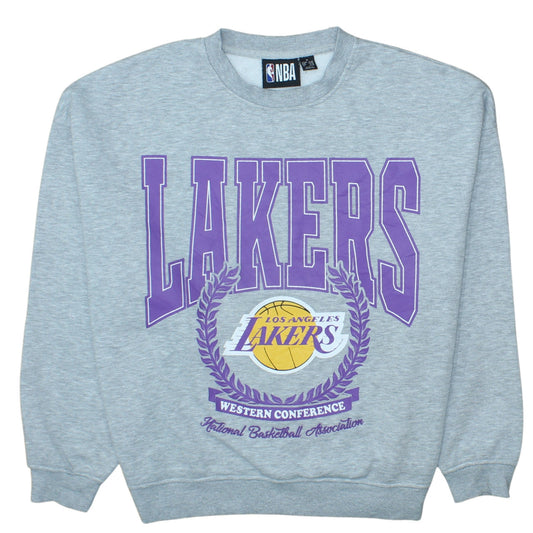 Primark NBA Los Angeles Lakers Grey Sweatshirt Womens M 12/14