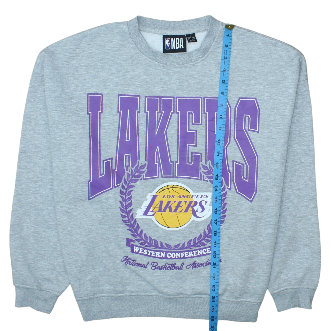 Primark NBA Los Angeles Lakers Grey Sweatshirt Womens M 12/14