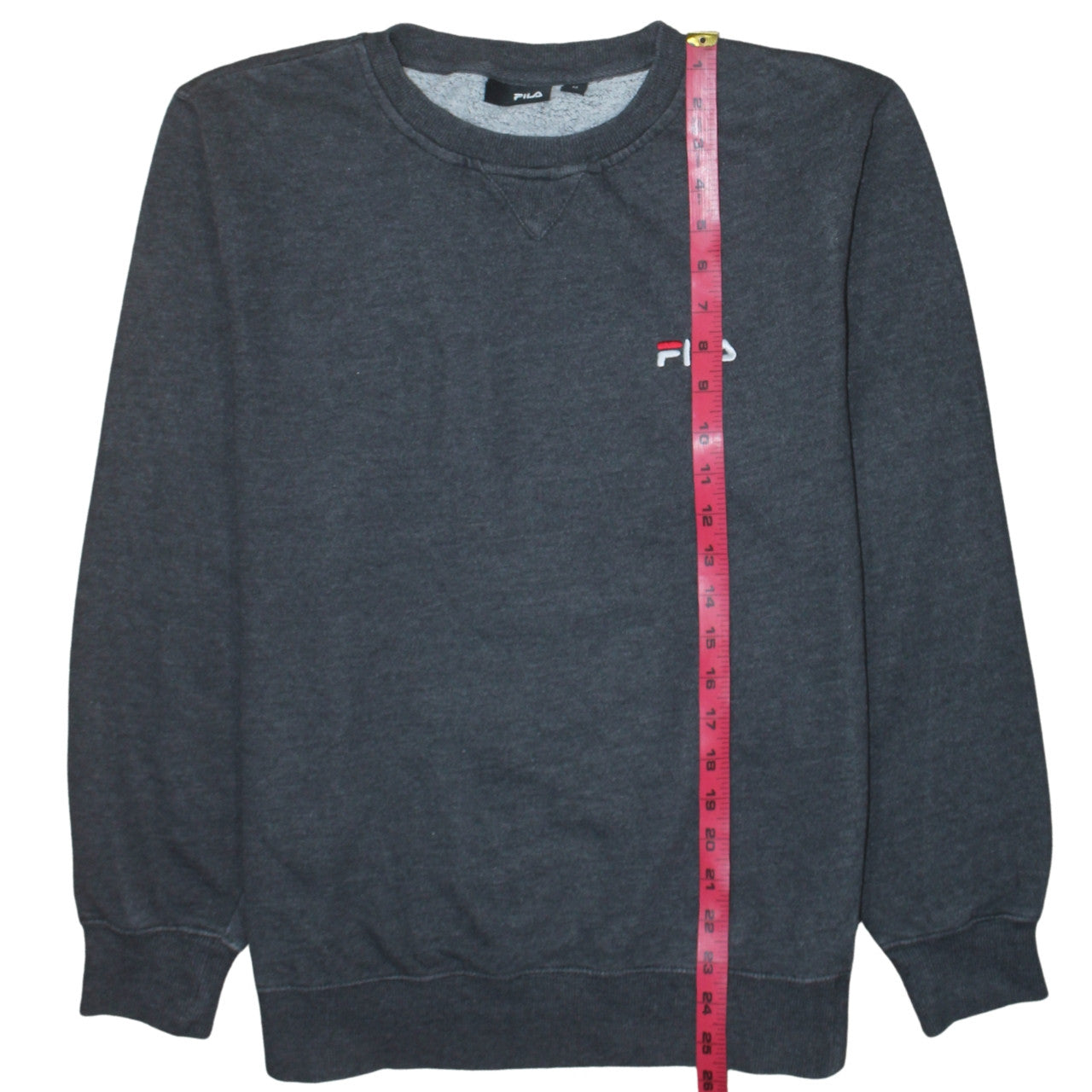 FILA Mens Grey Crew Neck Pullover Sweatshirt Medium