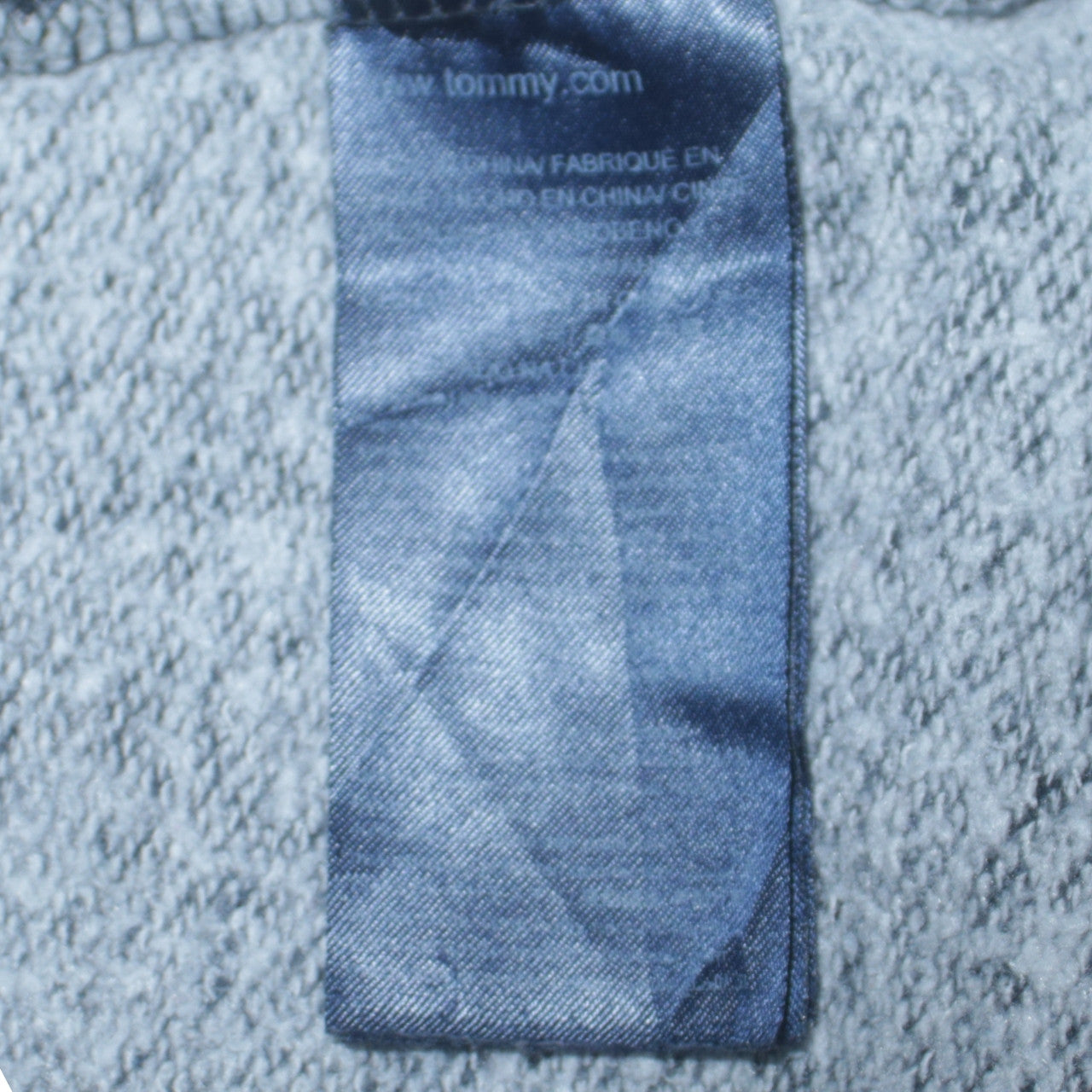 Hilfiger Denim Men's Blue Full Zip Hoodie S Regular Fit