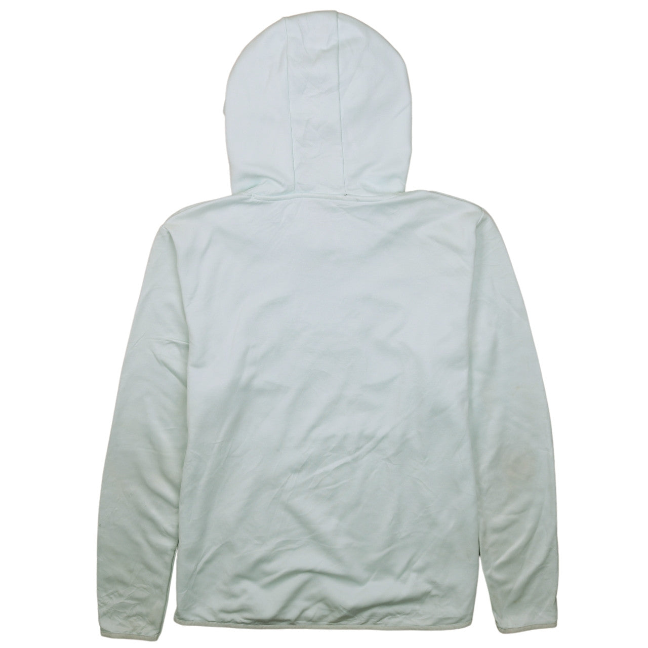 Under Armour Men's White Pullover Hoodie L Logo Fleece Sportswear