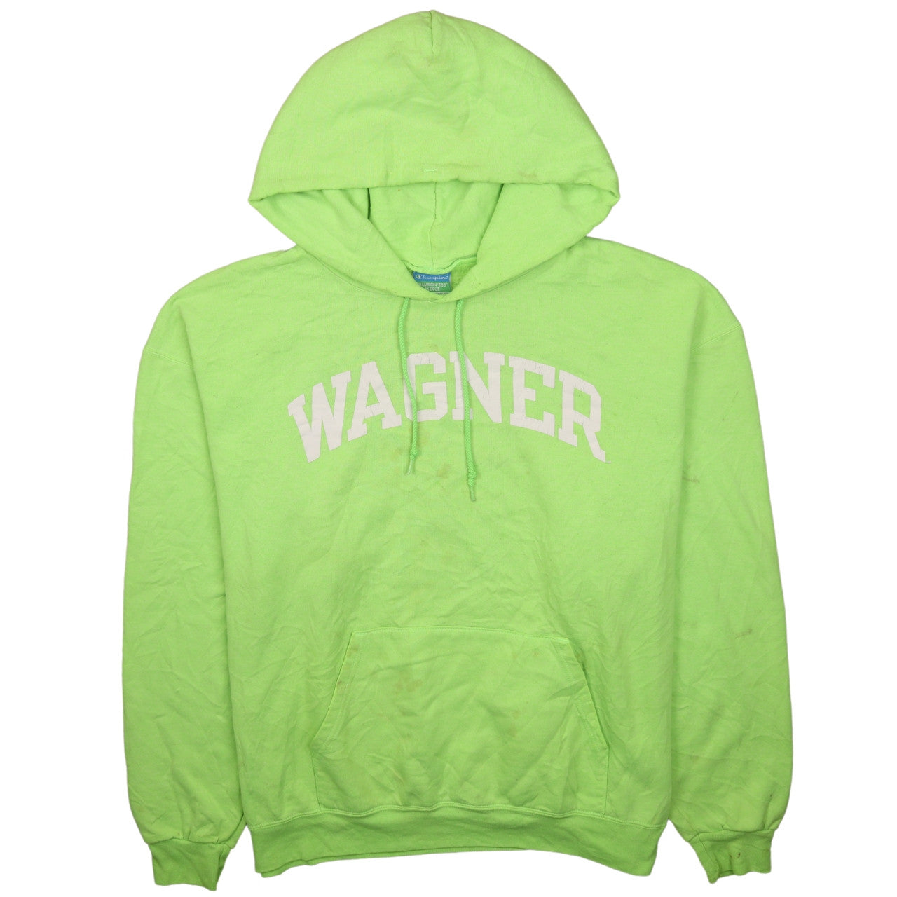 Champion Men's Green XL Pullover Hoodie Wagner Graphic Fleece