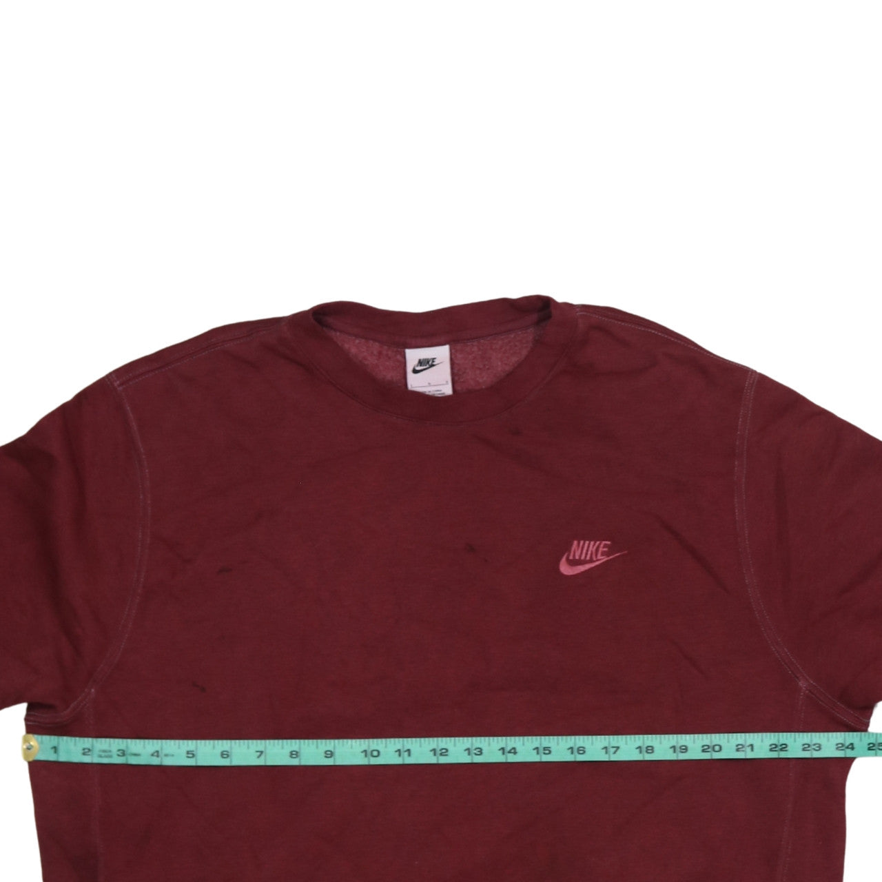 Nike Men's Red Logo Pullover Sweatshirt Size L