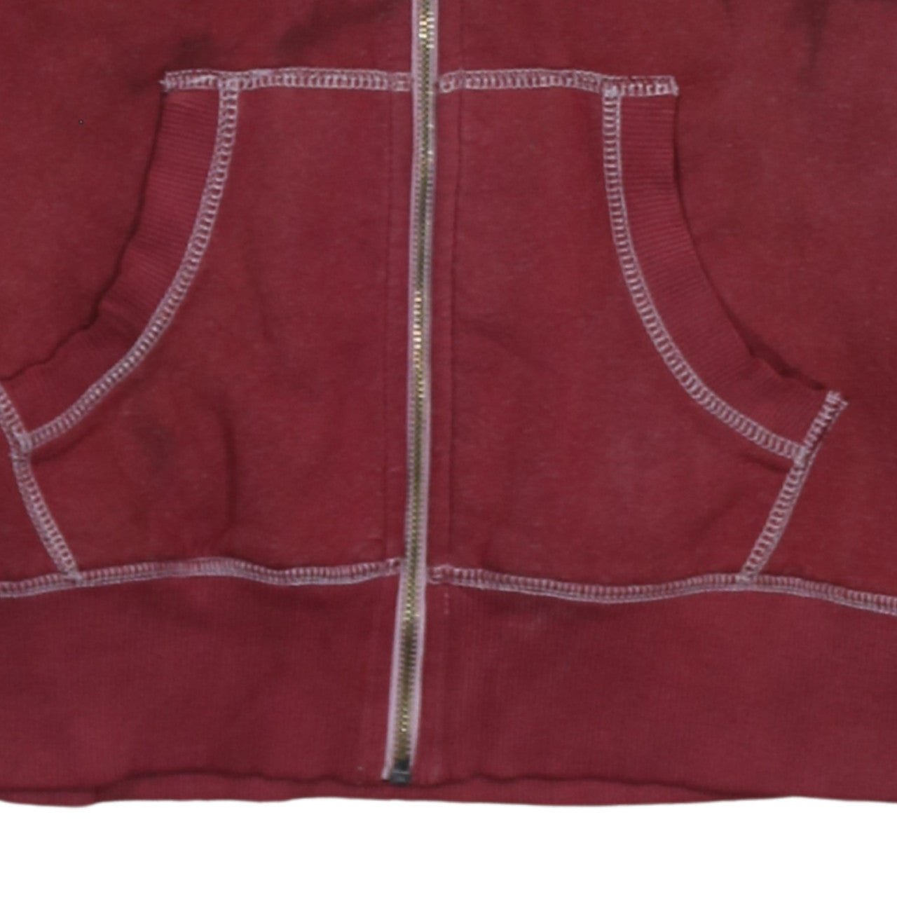 Tommy Hilfiger Men's Red Full Zip Hoodie Size L