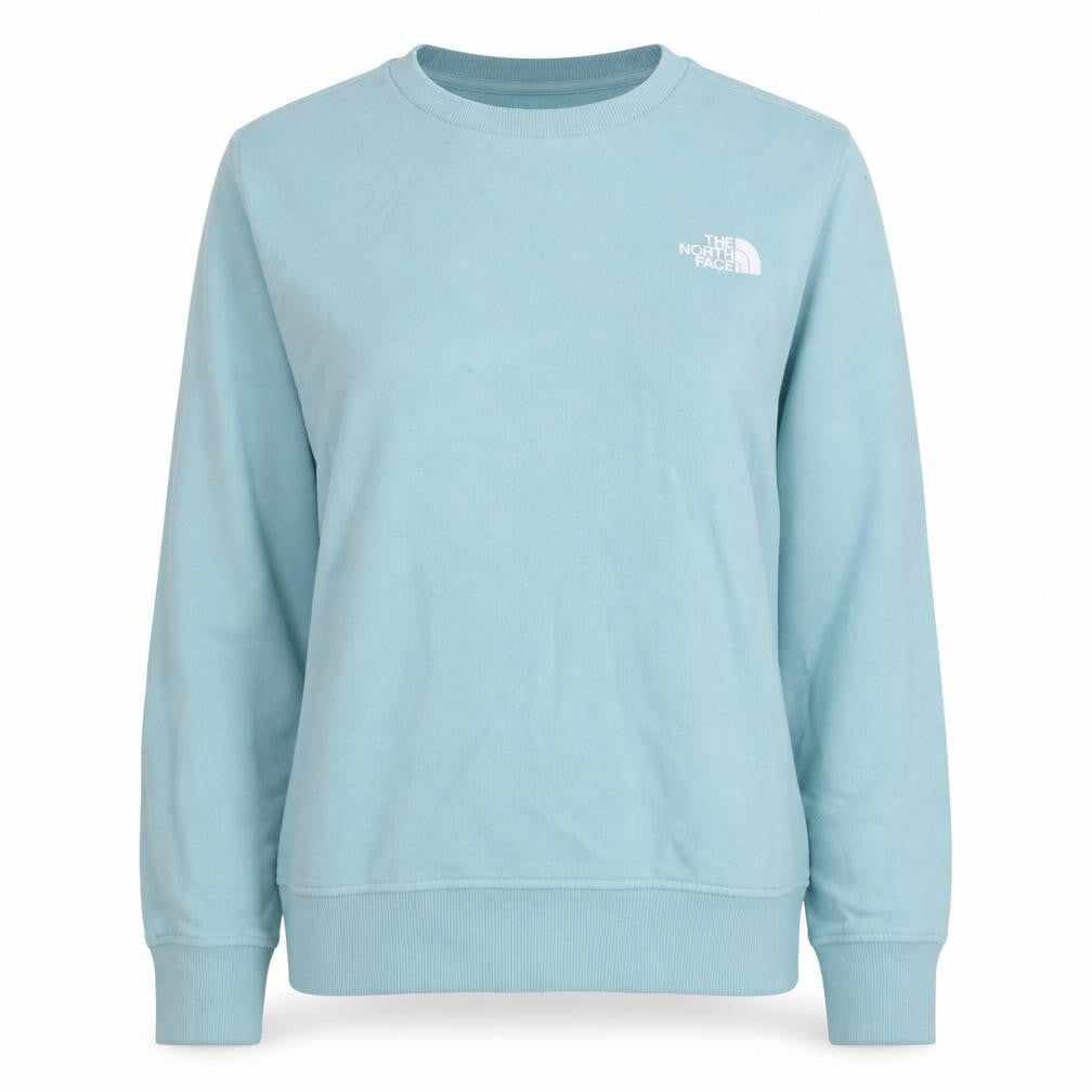 The North Face Womens Blue Cotton Pullover Sweatshirt L