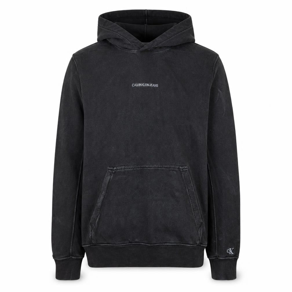 Calvin Klein Jeans Men's Black Pullover Hoodie Size M