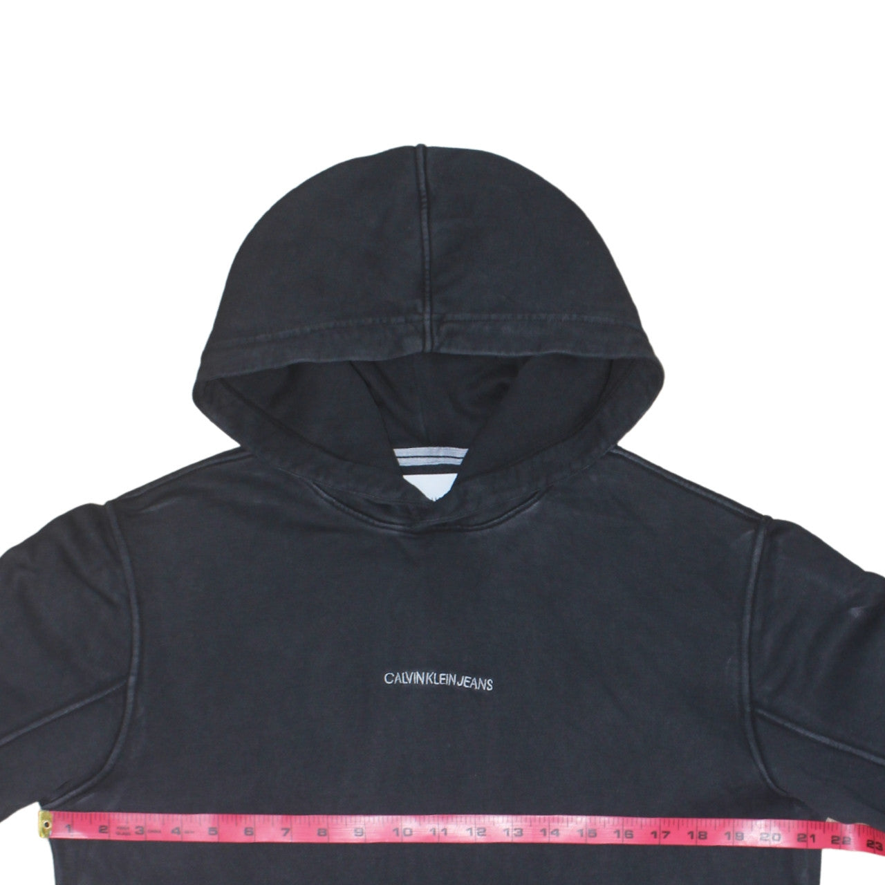 Calvin Klein Jeans Men's Black Pullover Hoodie Size M
