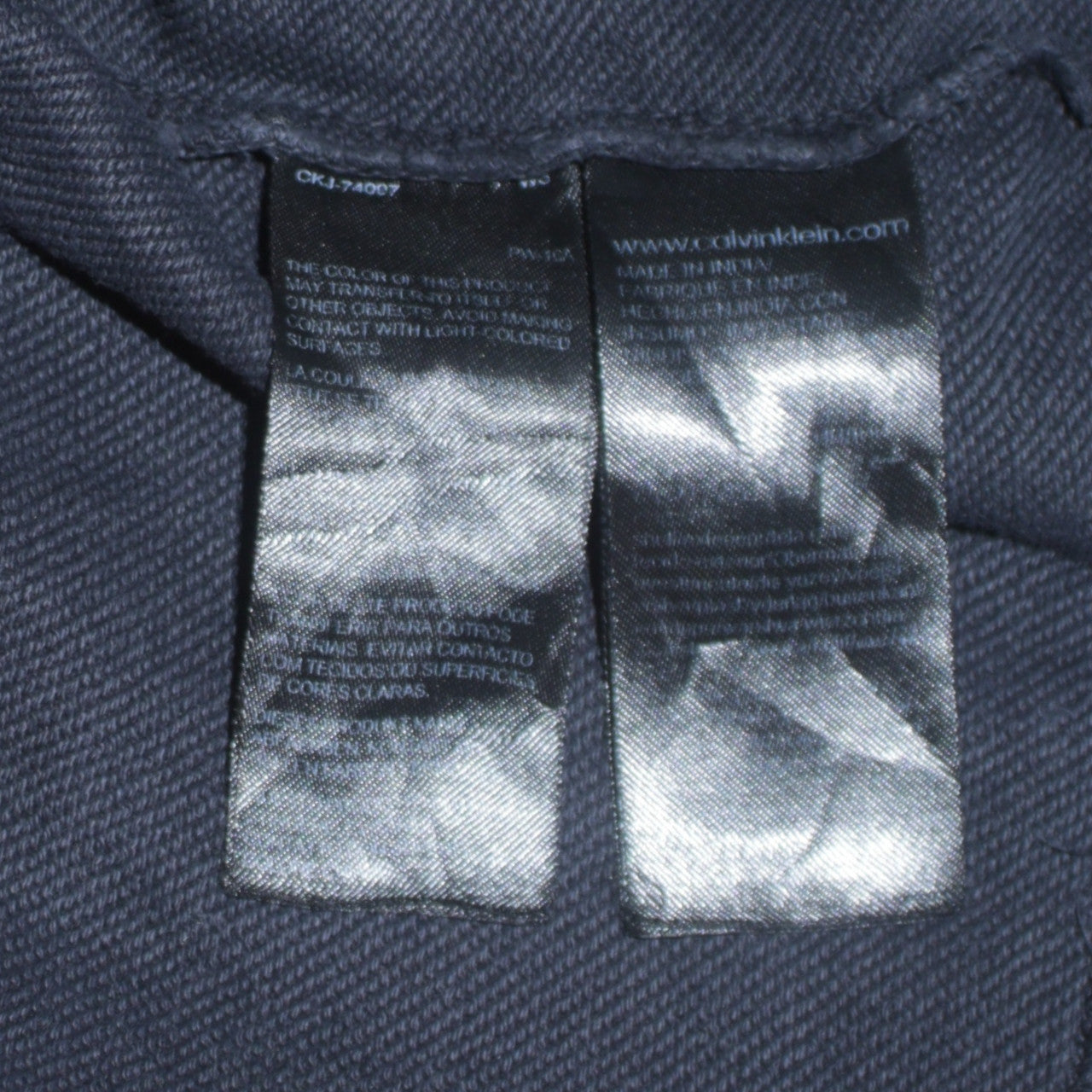 Calvin Klein Jeans Men's Black Pullover Hoodie Size M