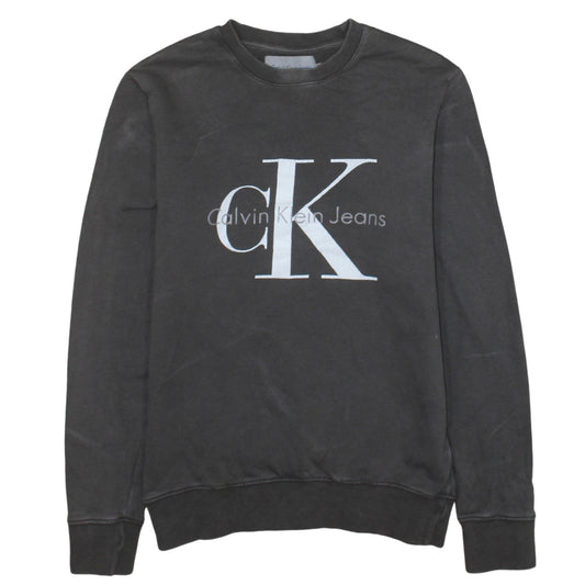 Calvin Klein Jeans Men's Black XS Pullover Sweatshirt